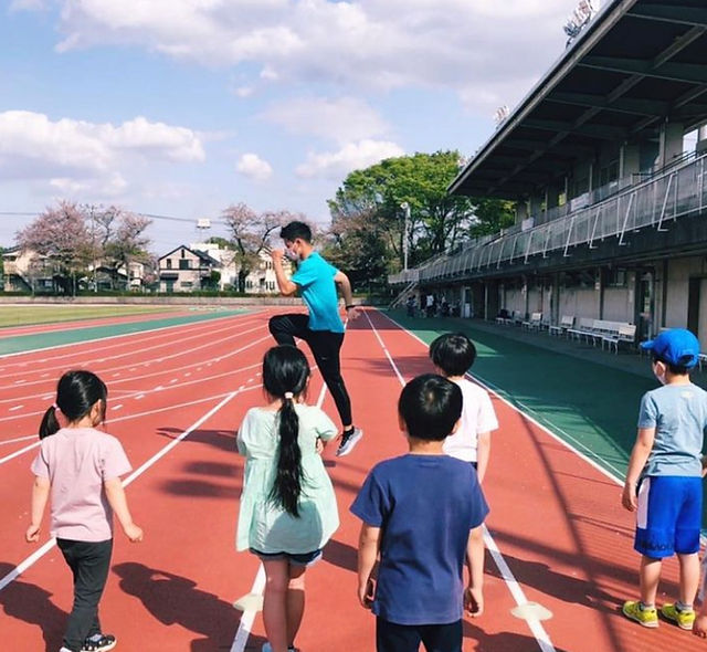 トレーナーが教えるスプリント教室の画像